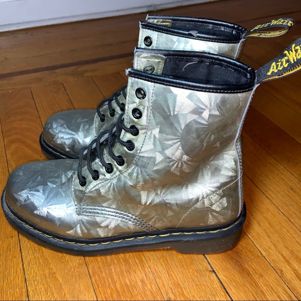 Dr.Martens 1460 Silver Jewel Boots